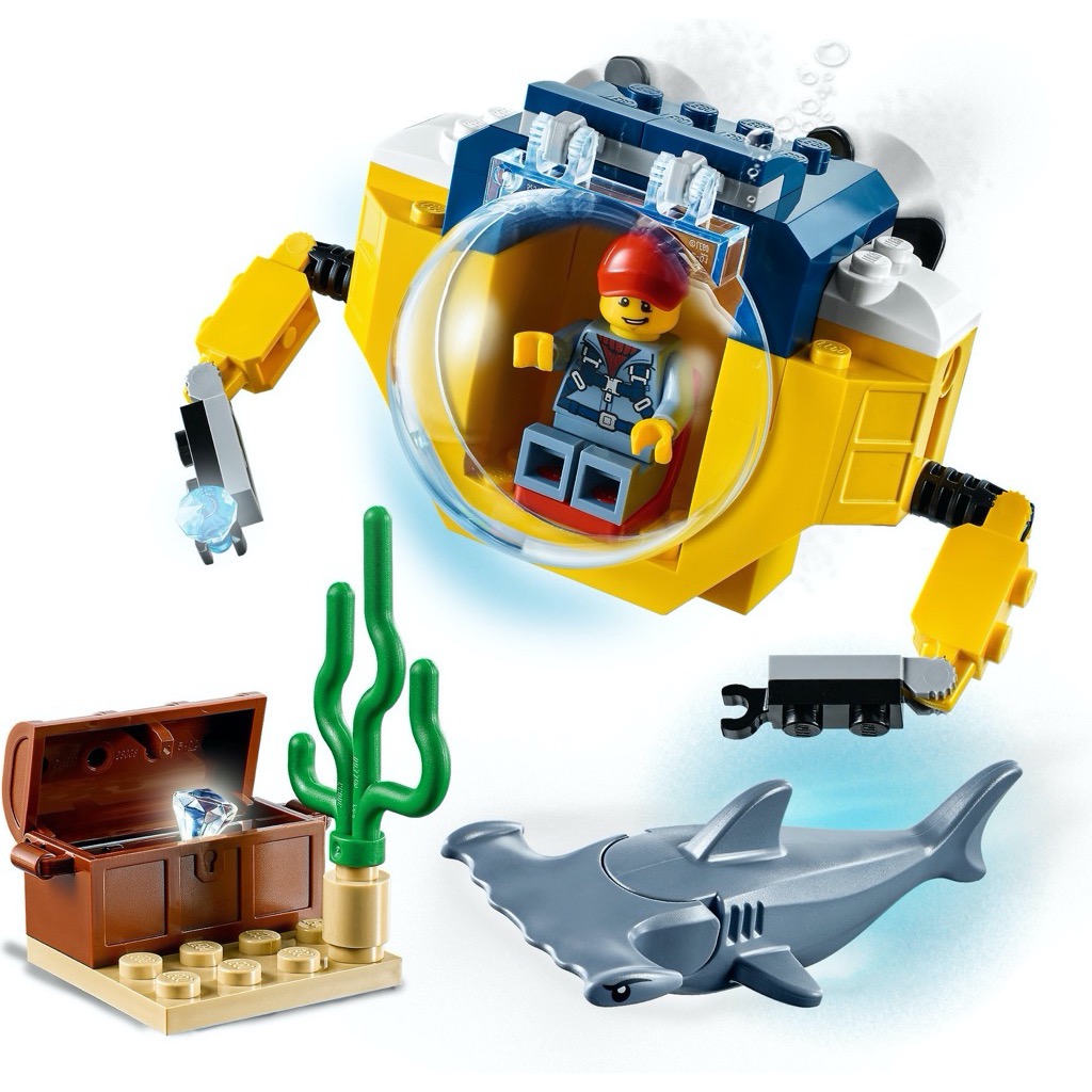 เลโก้ LEGO City 60263 Ocean Mini-Submarine
