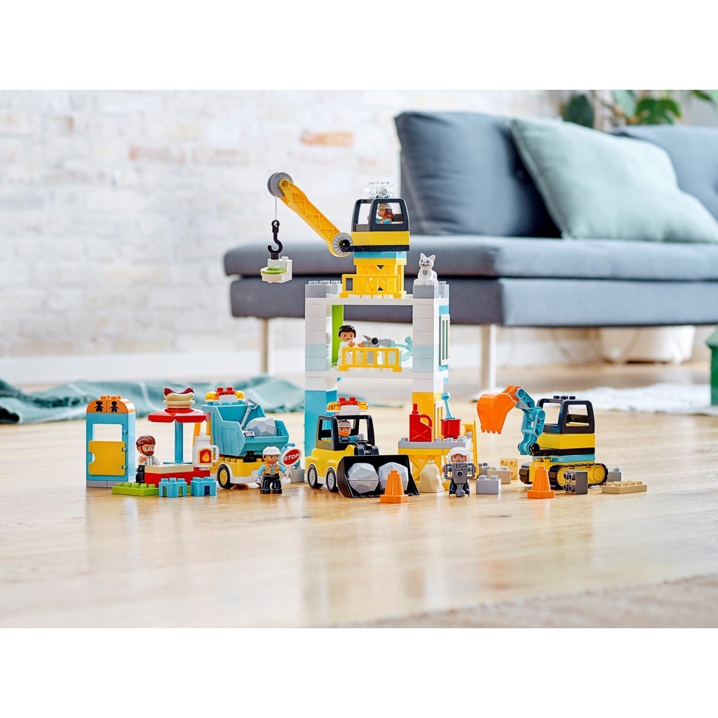 เลโก้ LEGO Duplo 10933 Tower Crane & Construction