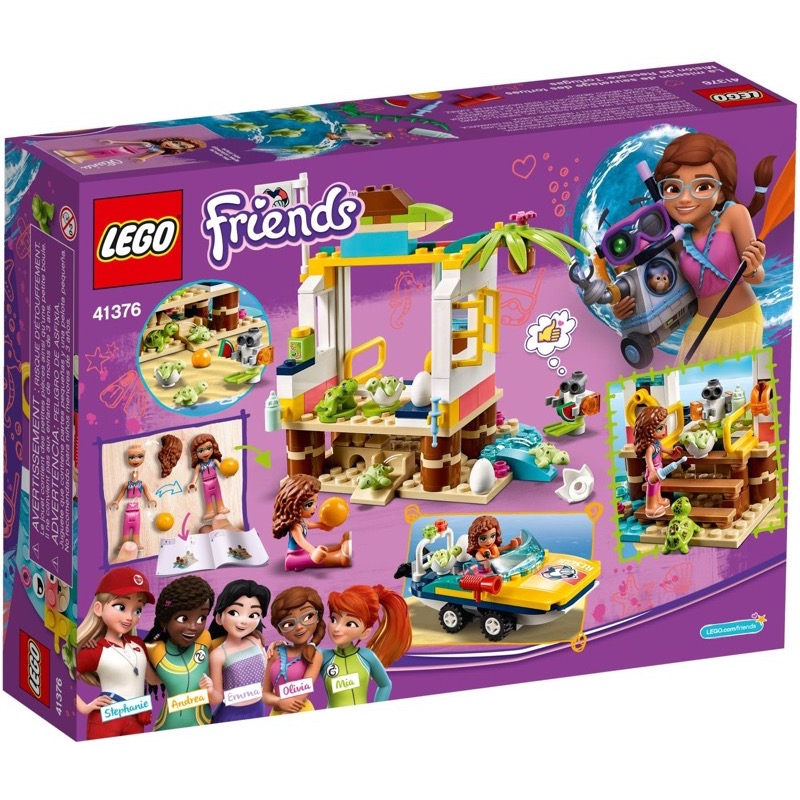 LEGO Friends 41376 Turtles Rescue Mission