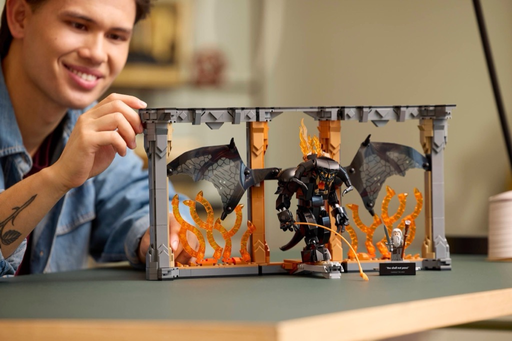 เลโก้ LEGO Exclusives 10367 The Lord of the Rings: Balrog™ Book Nook