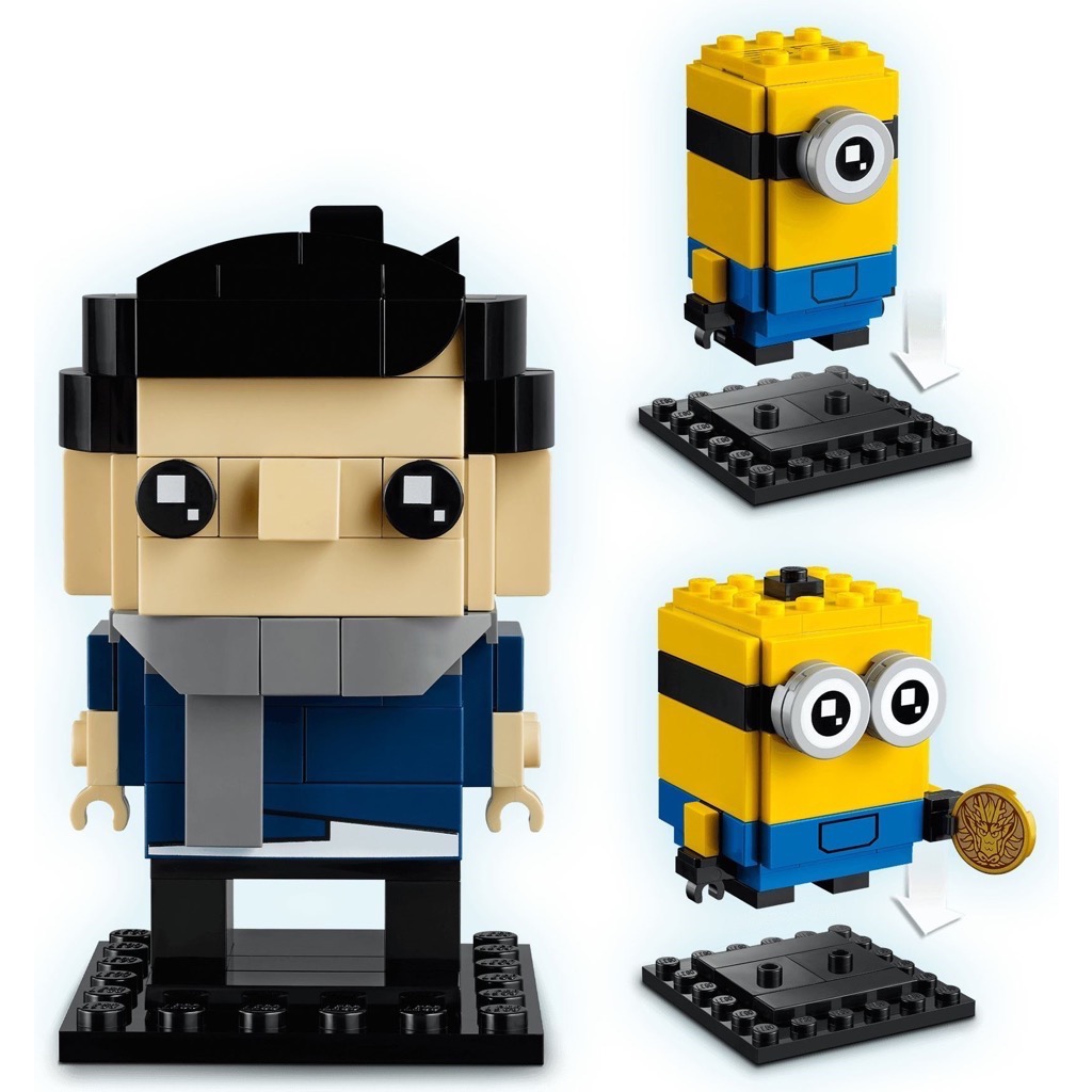 เลโก้ LEGO BrickHeadz 40420 Gru, Stuart and Otto