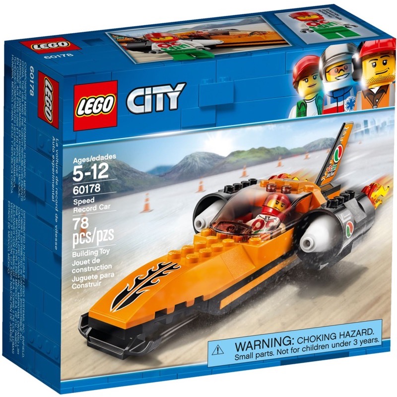 LEGO City 60178 เลโก้ Speed Record Car
