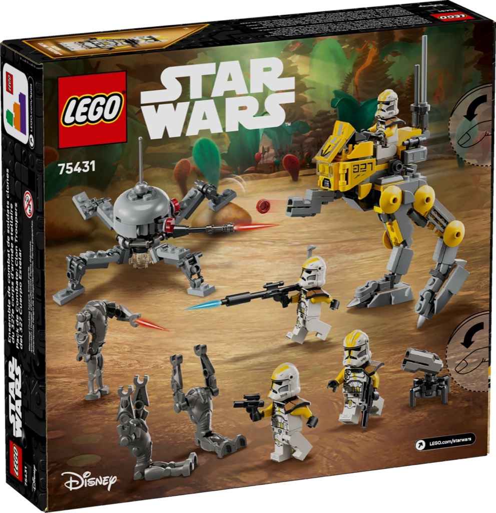 เลโก้ LEGO Star Wars 75431 327th Star Corps Clone Troopers Battle Pack