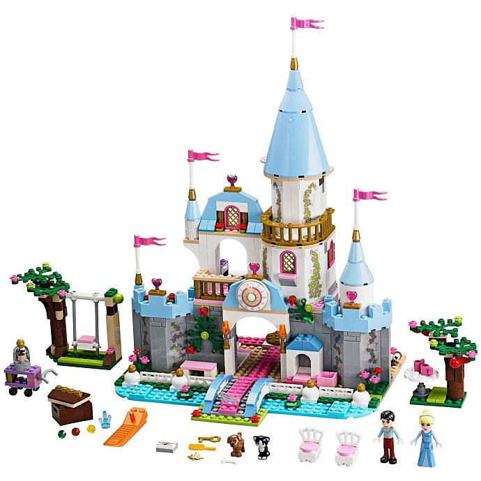LEGO Disney 41055 Cinderella's Romantic Castle (กล่องไม่สวย - Damaged Box)