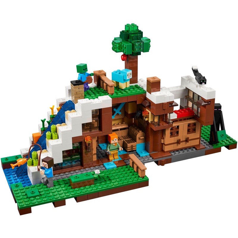LEGO Minecraft 21134 The Waterfall Base