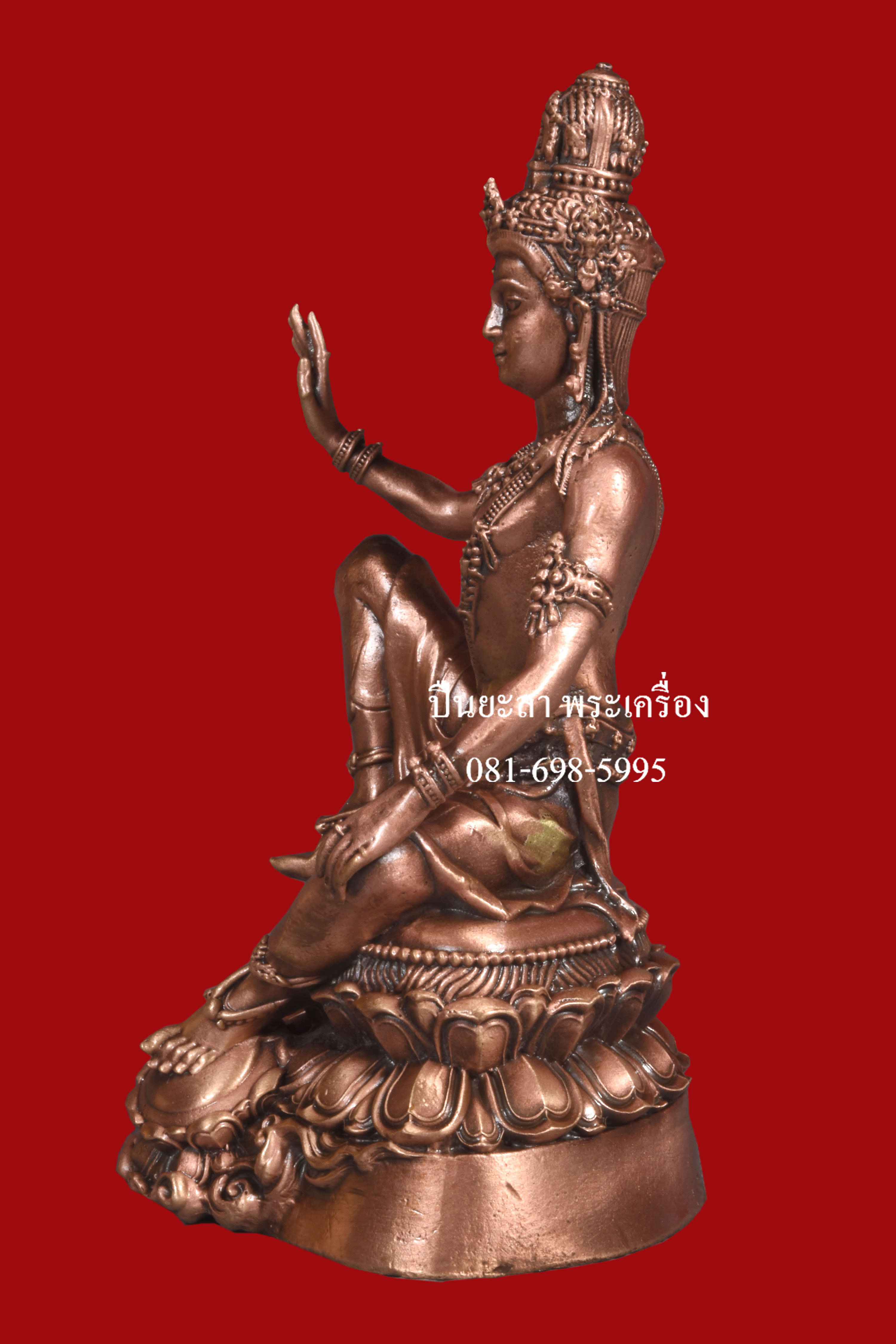 รูปหล่อบูชาจตุคามรามเทพ รุ่นโครตเศรษฐี 2 เนื้อทองแดงขัดซาติน หน้าตัก 3 นิ้ว ชุดกรรมการ ปี 2566 พิธีดี น่าเก็บ หายากมาก