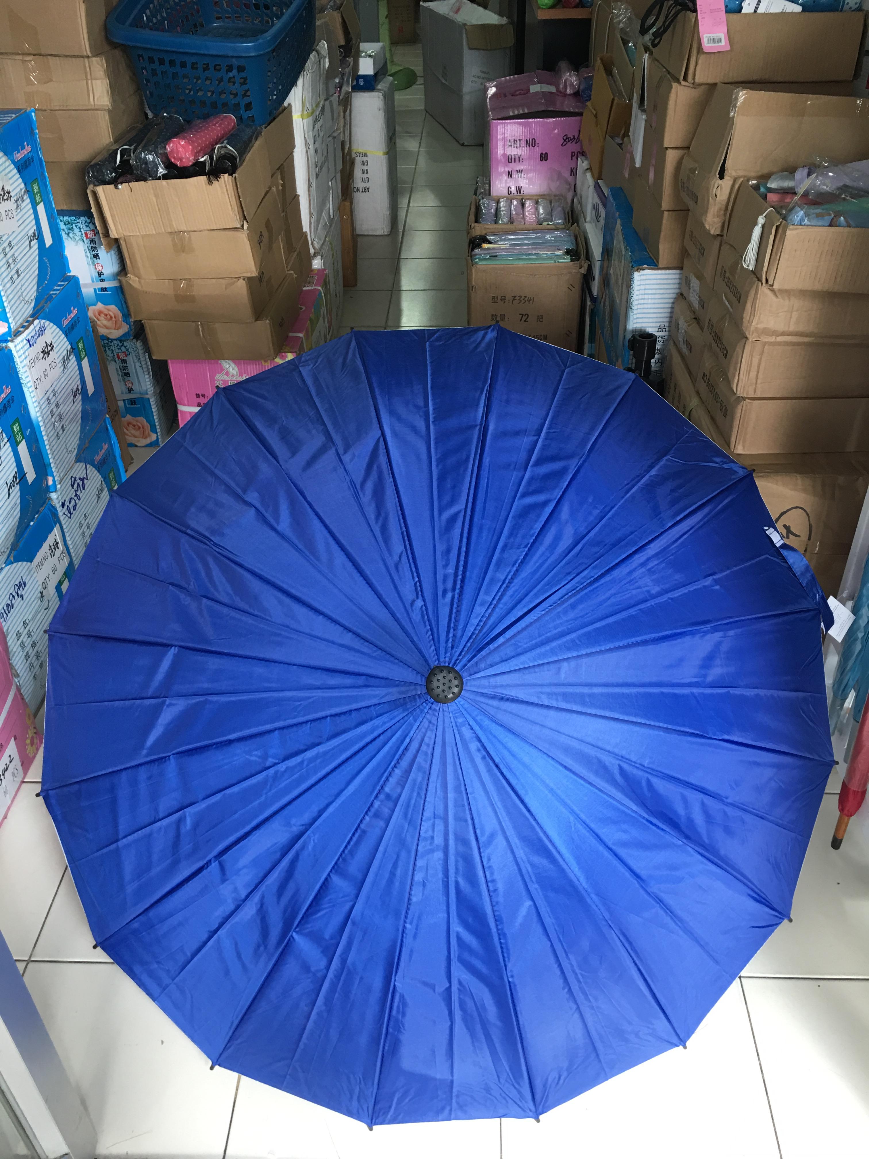 ร่มไม้เท้า16ก้าน21นิ้ว มียูวี รหัส ta01