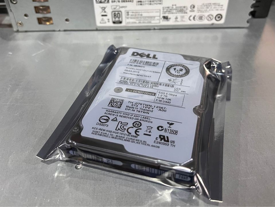 hdd server sas 1.2TB 10k 0B28470 มือสองพร้อมใช้งาน