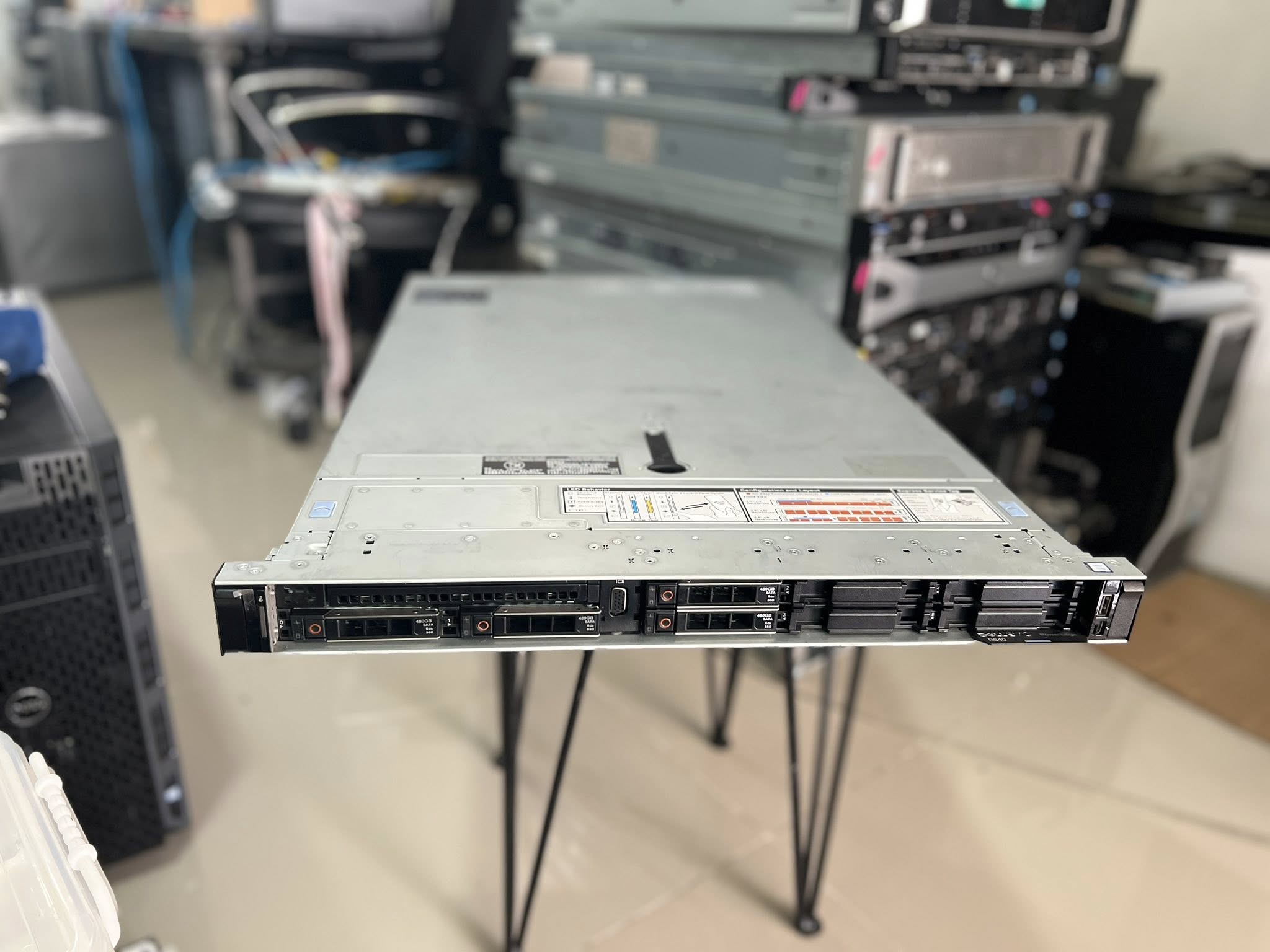 Dell R640 2cpu 52cores 64gb SSD 800 sas 12gbps ประกัน 3 เดือน เซิฟเวอร์เดลมือสองพร้อมใช้งาน