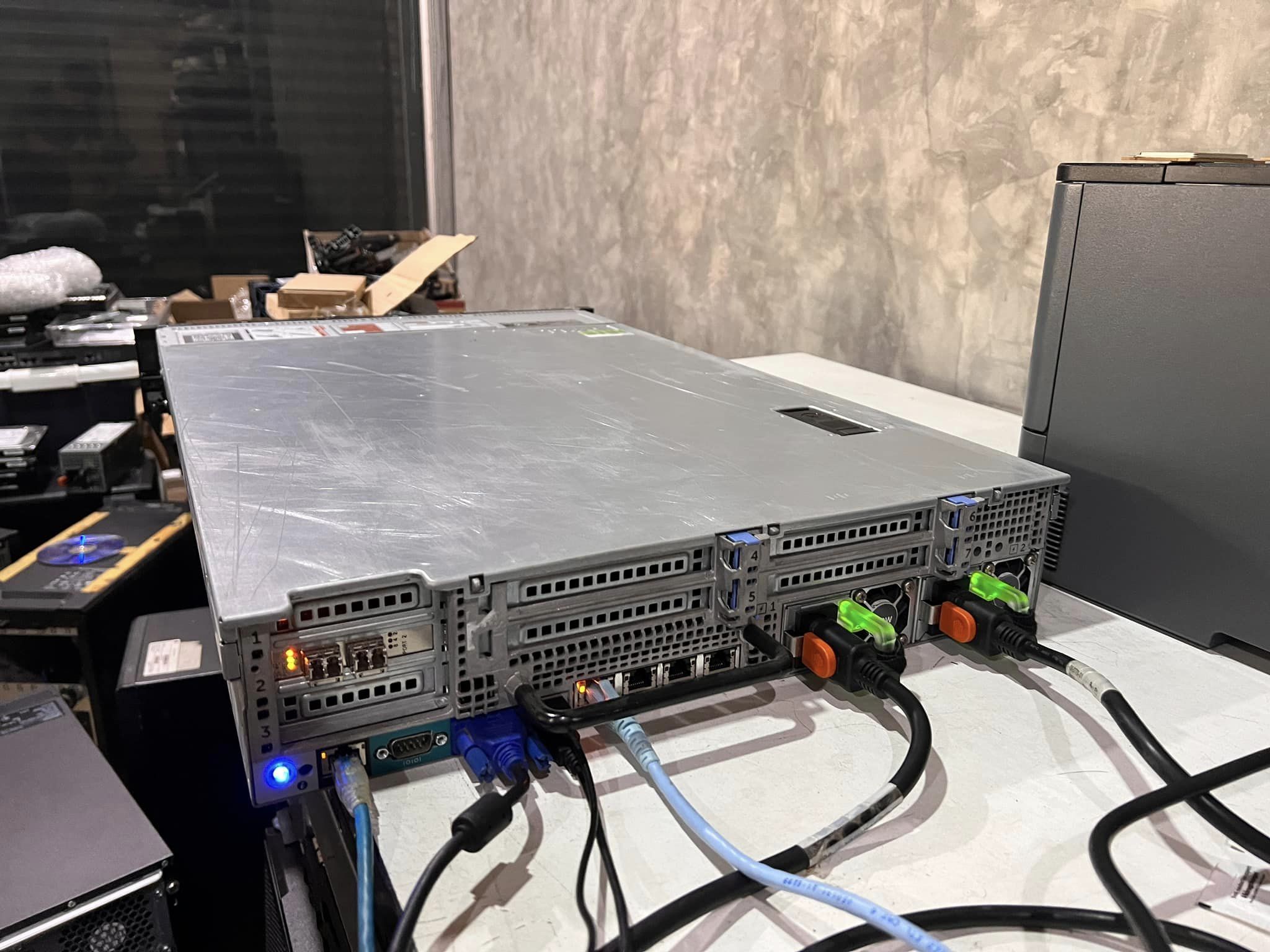 dell r720 2cpu 32gb 20cores เซิฟเวอร์มือสองพร้อมใช้งาน
