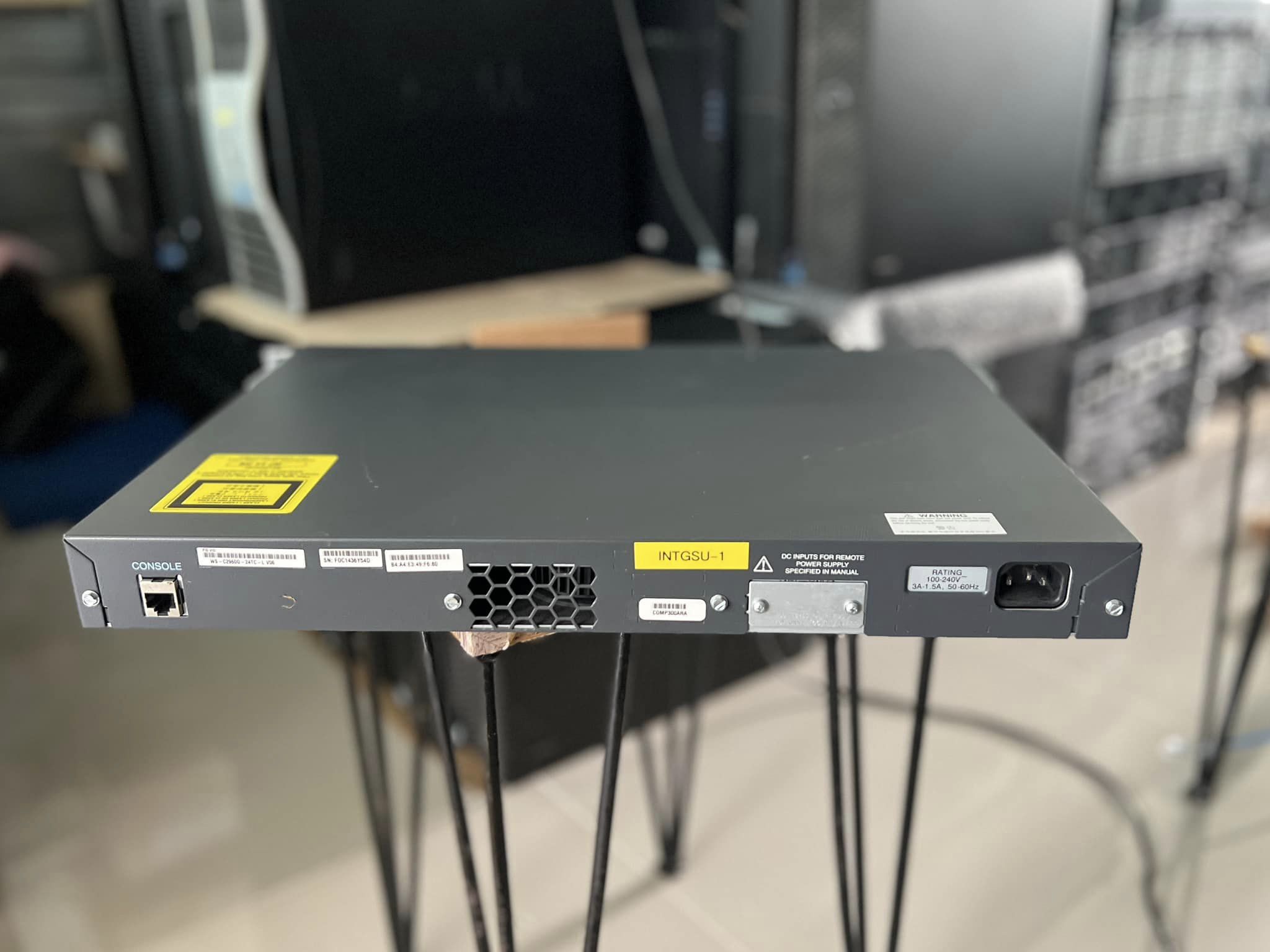 cisco 2960g 24port gigabit สวิทซิสโก้มือสองพร้อมใช้งาน