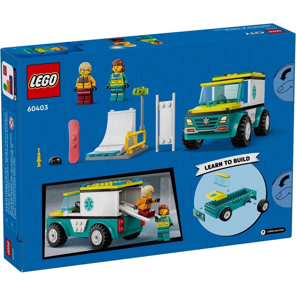 เลโก้ LEGO City 60403 Emergency Ambulance