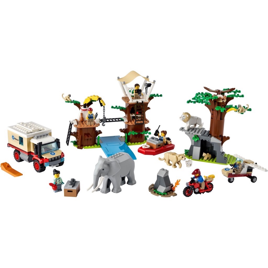 เลโก้ LEGO City 60307 Wildlife Rescue Camp