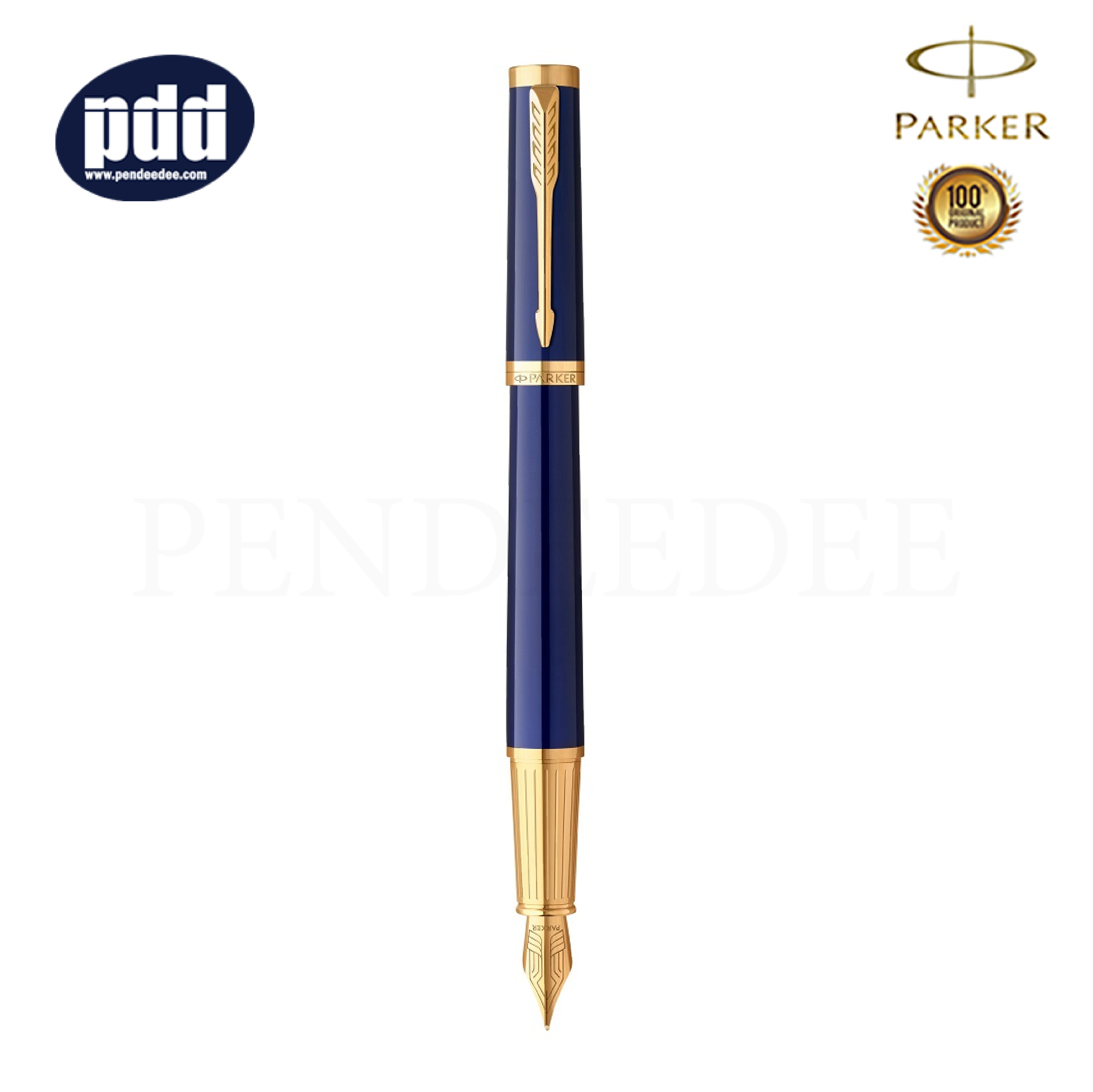 PARKER Ingenuity Blue GT Fountain Pen ปากกาหมึกซึม ป๊ากเกอร์ อินจินิวอิตี้ สีน้ำเงิน คลิปทอง