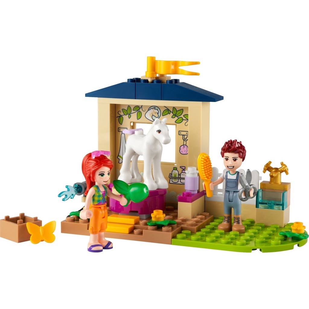 เลโก้ LEGO Friends 41696 Pony-Washing Stable