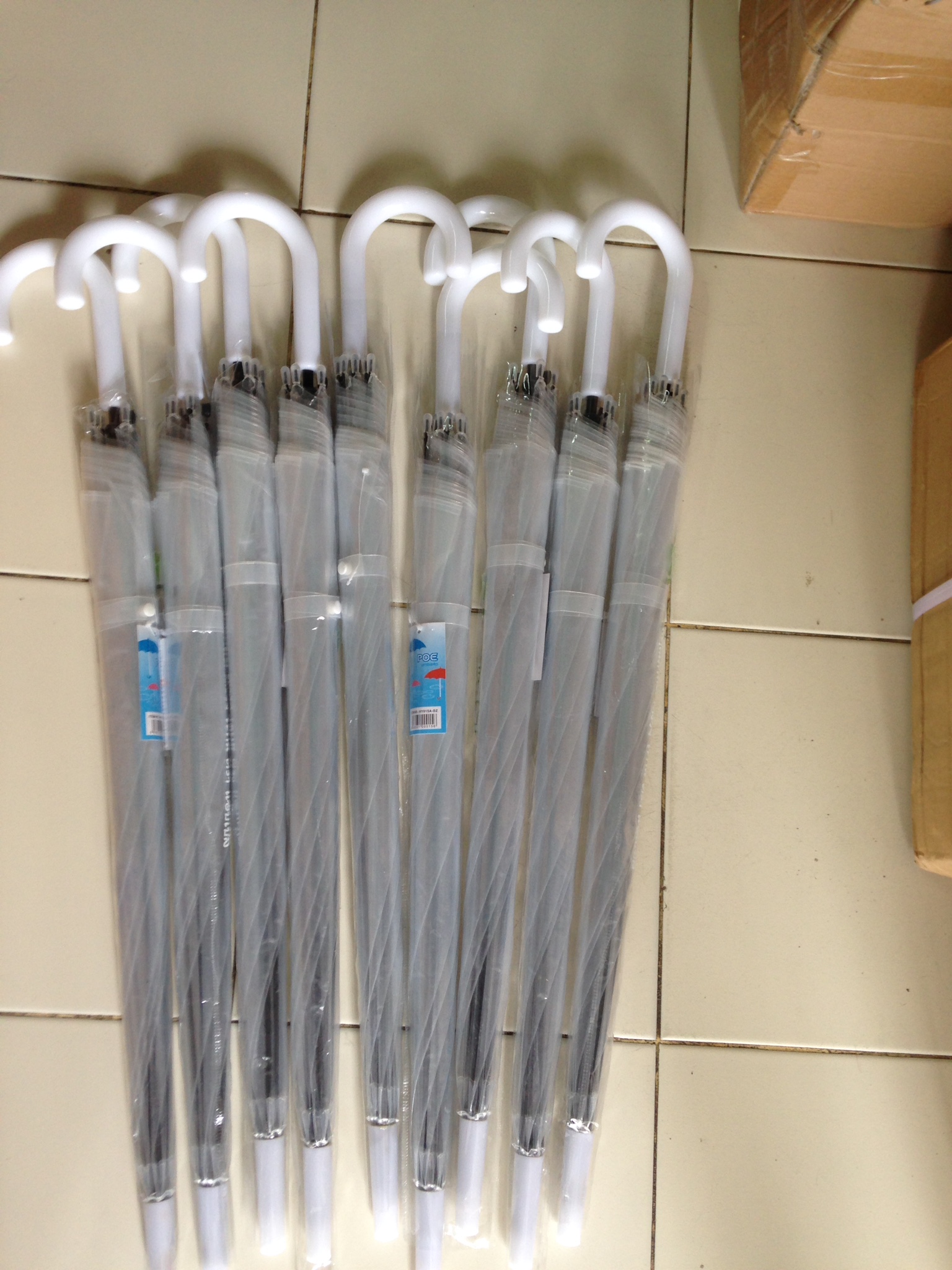 ร่มใส 22 นิ้ว