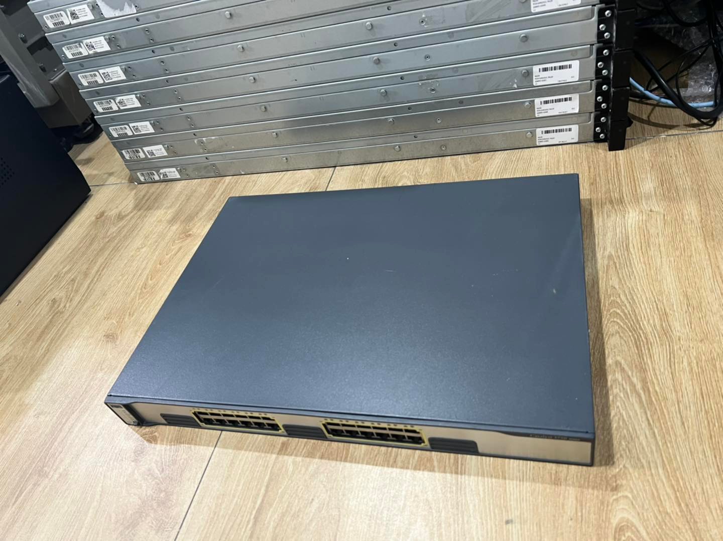 Cisco 3750G 24port switch มือสองพร้อมใช้งาน