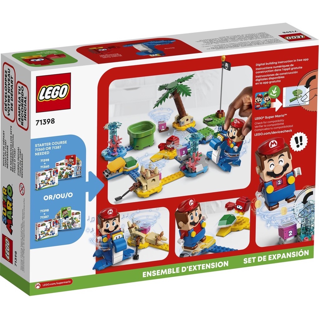 เลโก้ LEGO Super Mario 71398 Dorrie’s Beachfront