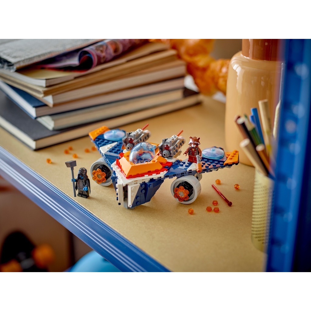 เลโก้ LEGO Super Heroes 76278 Rocket's Warbird vs. Ronan
