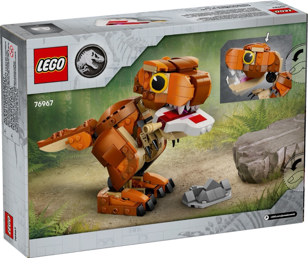 เลโก้ LEGO Jurassic World 76967 Little Eatie: T. rex