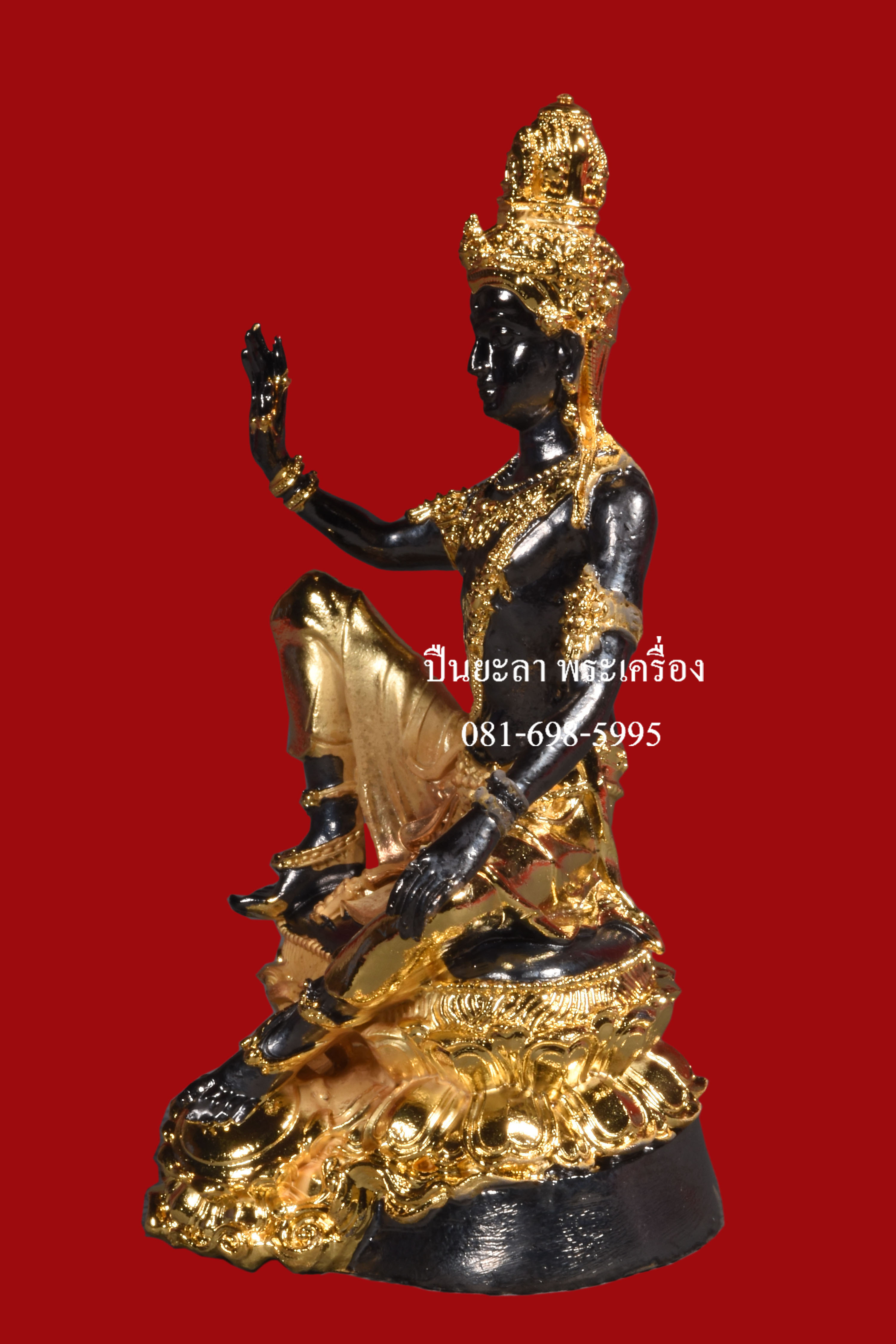 รูปหล่อบูชาจตุคามรามเทพ รุ่นโครตเศรษฐี 2 เนื้อราชันดำเจ้าทะเลใต้ หน้าตัก 3 นิ้ว ปี 2566 พิธีดี น่าเก็บ หายากมาก