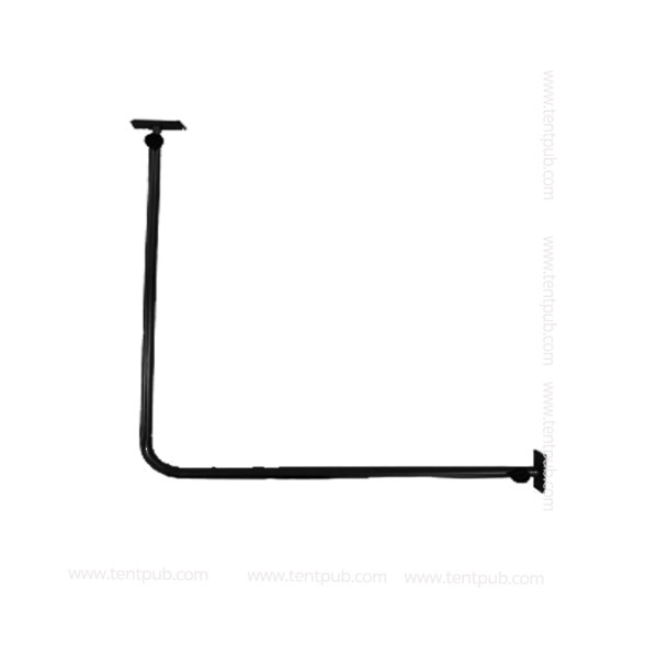 ราวห้องลองเสื้อผ้า เข้ามุม ตัว L