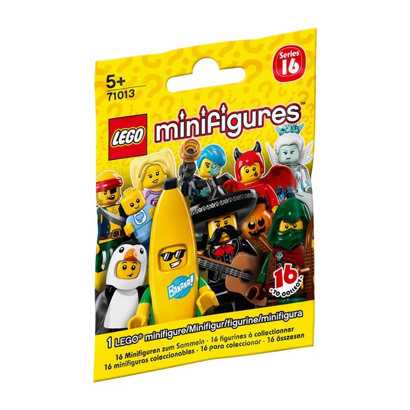 LEGO 71013 Minifigures Series 16 Complete 16 Packs (ครบ 16 แบบ)