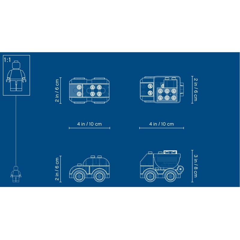 LEGO Duplo 10886 My First Car Creations