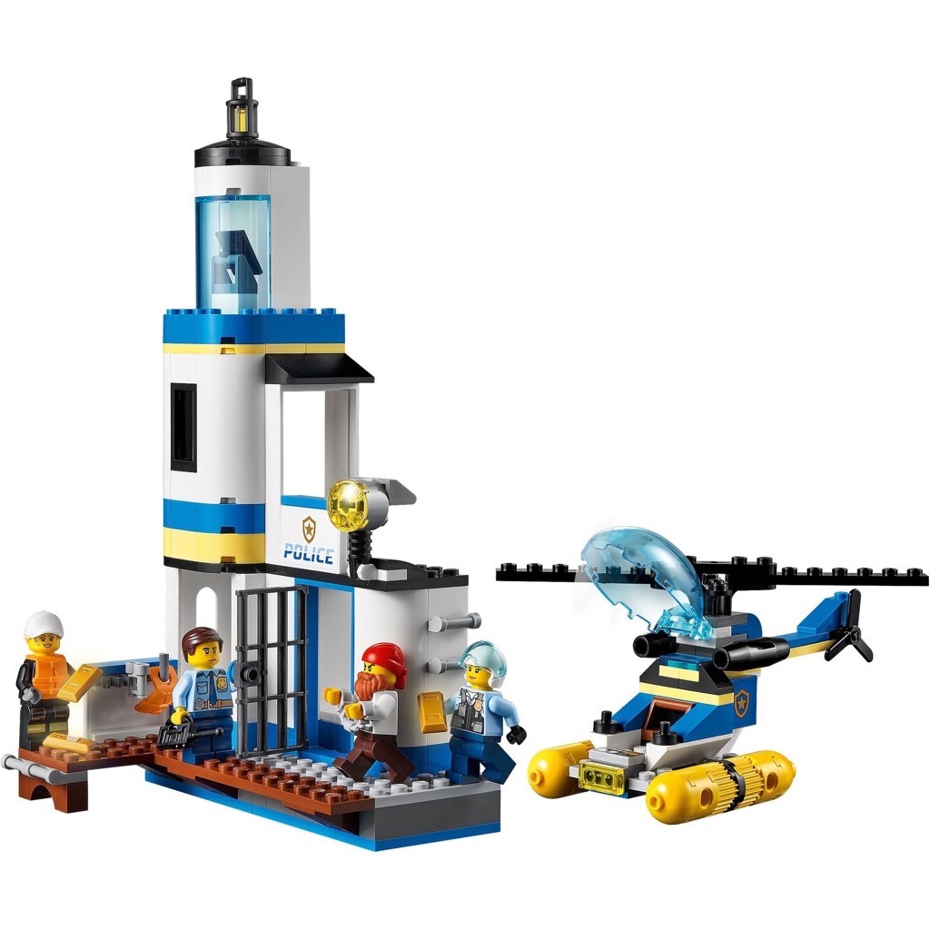 เลโก้ LEGO City 60308 Seaside Police and Fire Mission