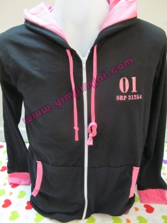 เสื้อฮู้ดปักรหัสรุ่น