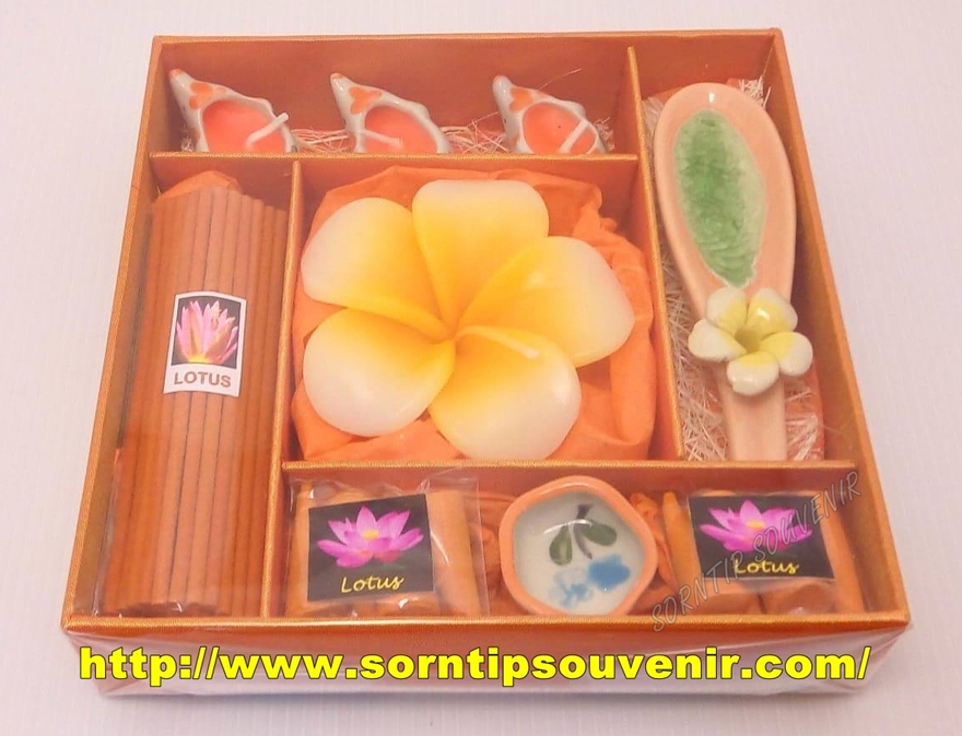 กำยานเทียนดอกลีลาวดีของที่ระลึกไทย