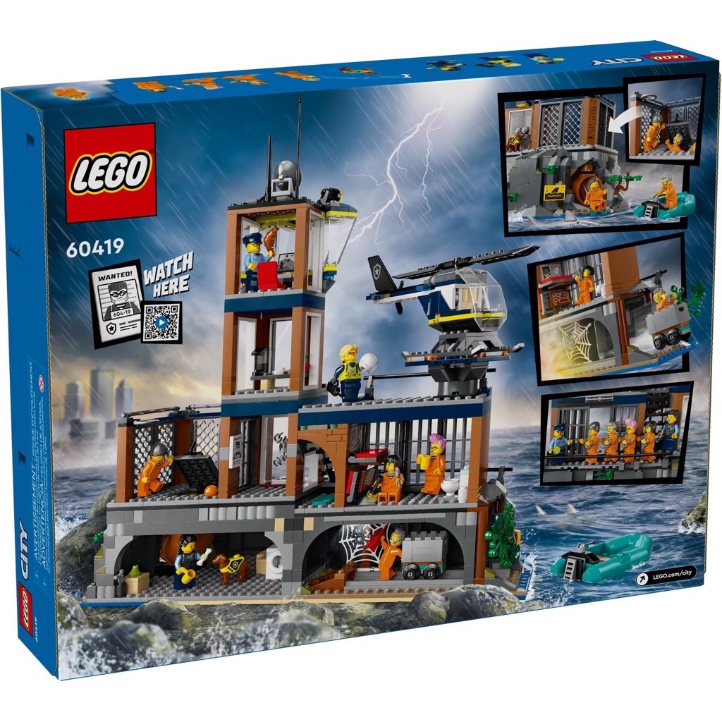 เลโก้ LEGO City 60419 Police Prison Island