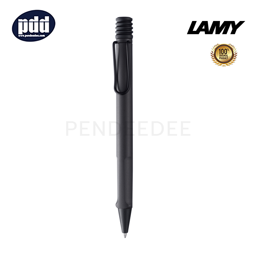 ปากกาสลักชื่อ LAMY ปากกาลูกลื่น ลามี่ ซาฟารี สีดำด้าน LAMY Safari Matte Black Ballpoint Pen