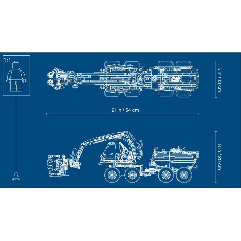 LEGO Technic 42080 Forest Machine