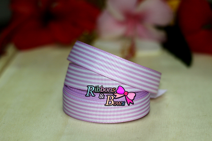 ริบบิ้นผ้าพิมพ์ลายสีสดใส กว้าง 16 mm #BB34