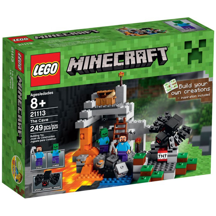 LEGO Minecraft 21113 The Cave (Damaged Box)