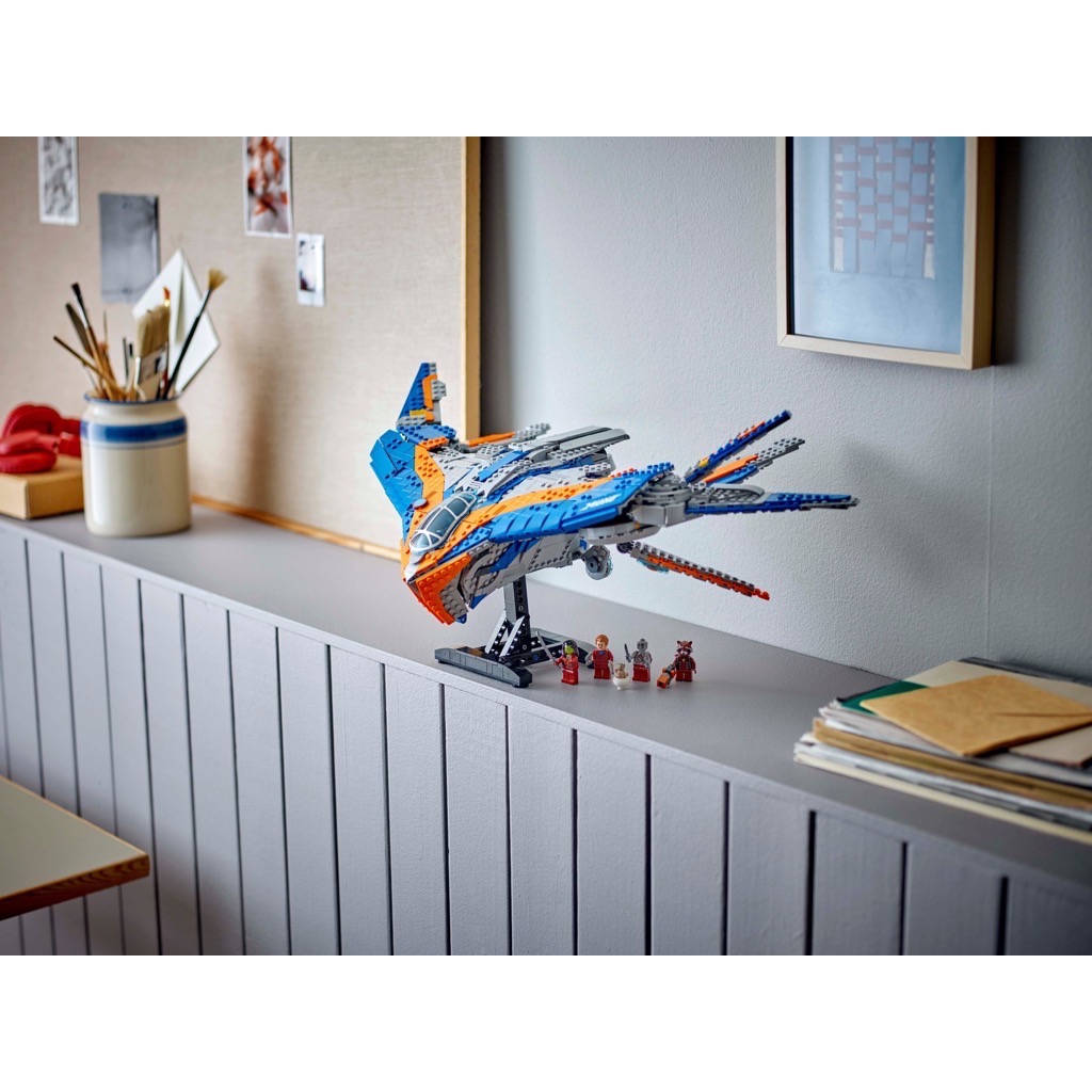 เลโก้ LEGO Super Heroes 76286 The Milano Spaceship (มีกล่องน้ำตาลตรงรุ่น)