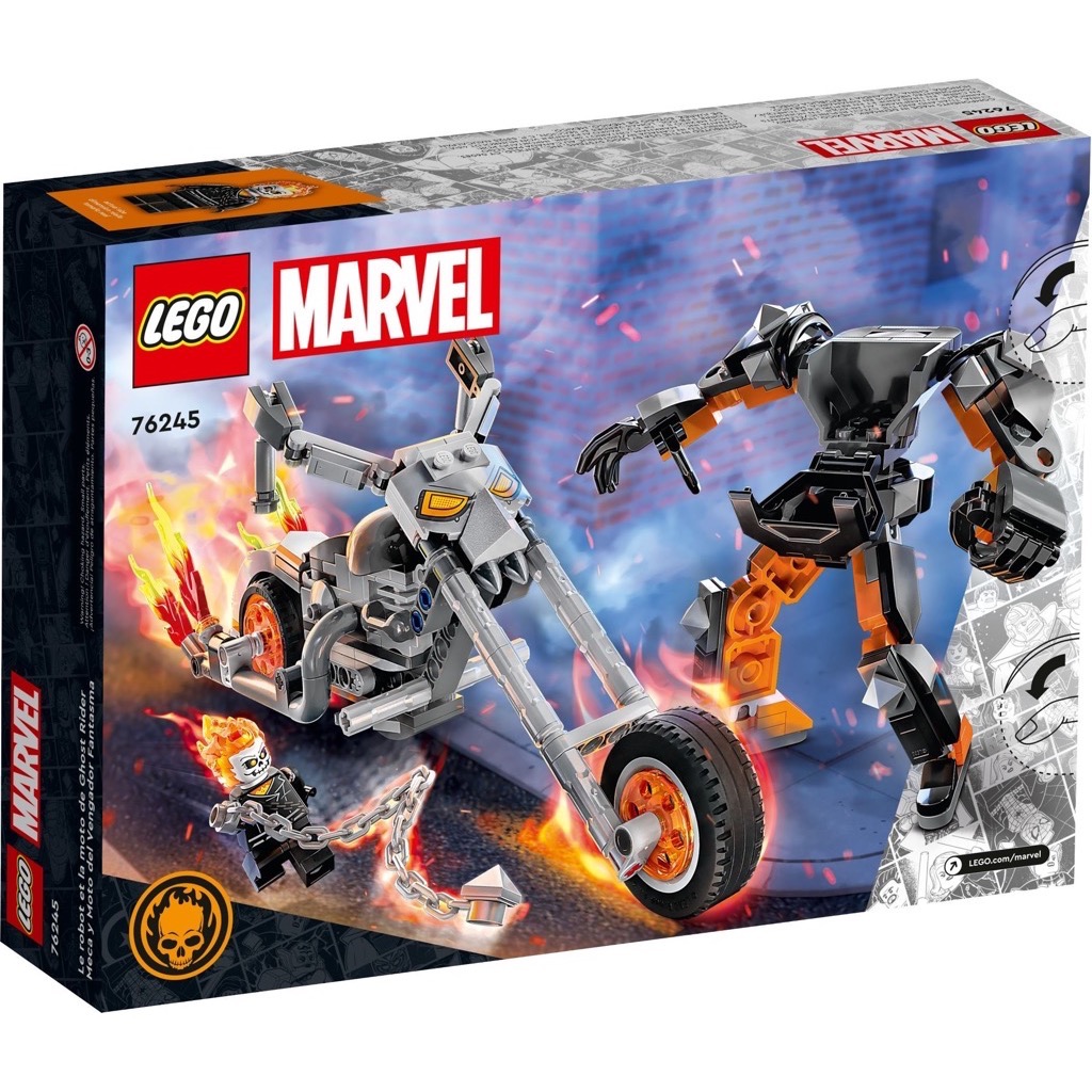 เลโก้ LEGO Super Heroes 76245 Ghost Rider Mech & Bike