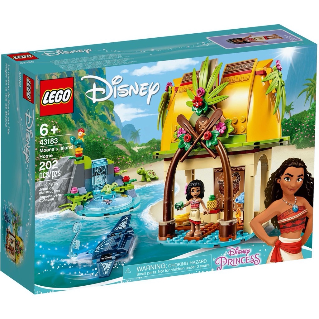 เลโก้ LEGO Disney 43183 Moana's Island Home