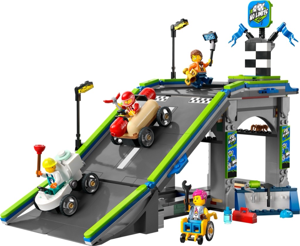 เลโก้ LEGO City 60460 No Limits: Race Car Ramp Track