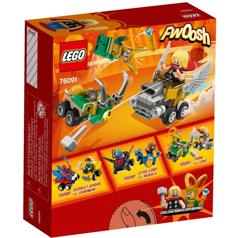 LEGO Super Heroes 76091 เลโก้ Mighty Micros: Thor vs. Loki