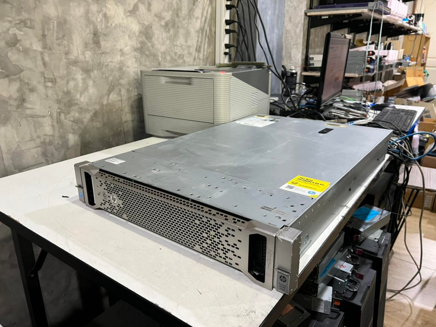 hp dl380 g9 server 2cpu 32gb v3 มือ 2 พร้อมใช้งาน