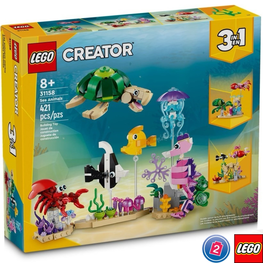 เลโก้ LEGO Creator 31158 Sea Animals