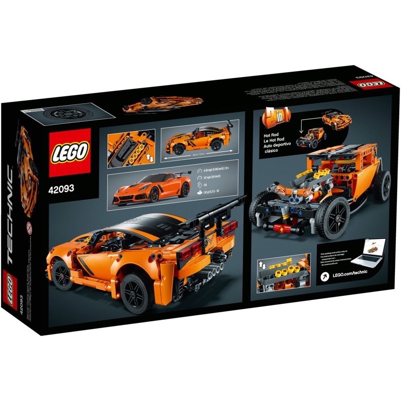 LEGO Technic 42093 Chevrolet Corvette ZR1