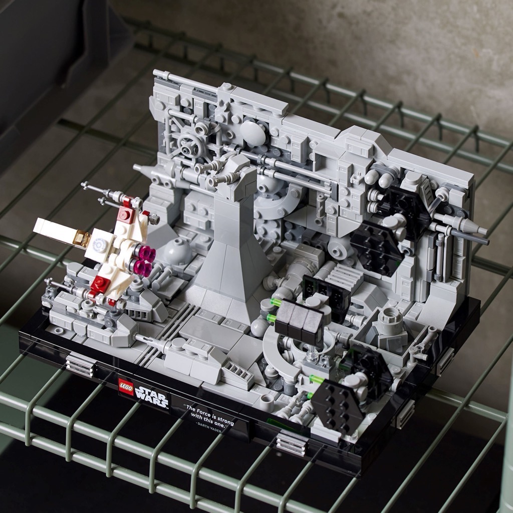 เลโก้ LEGO Star Wars 75329 Death Star Trench Run Diorama