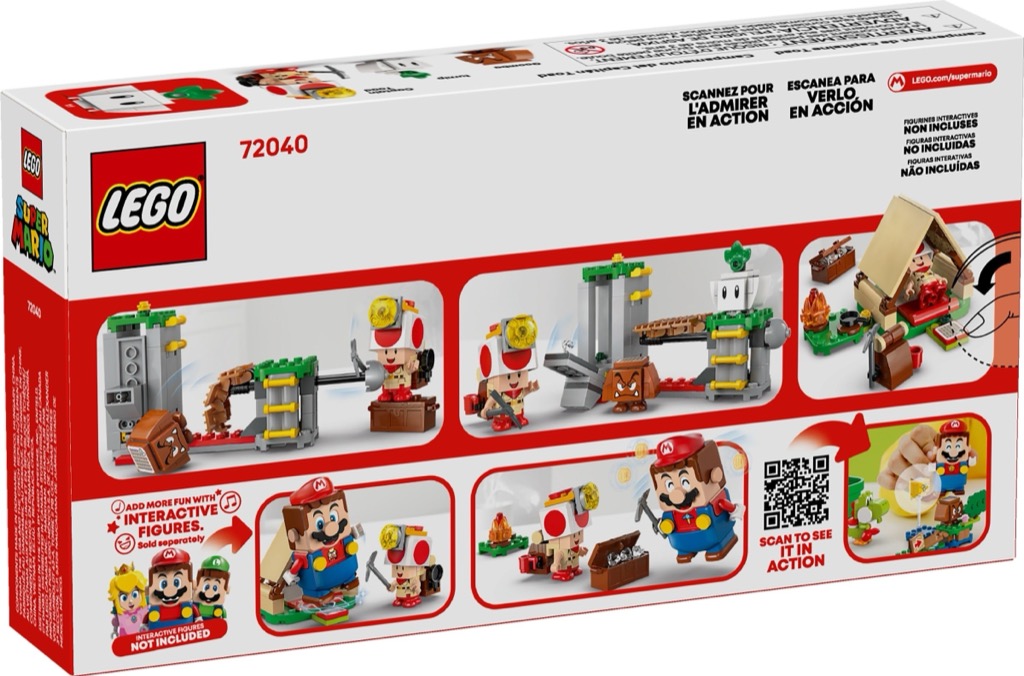 เลโก้ LEGO Super Mario 72040: Captain Toad's Camp
