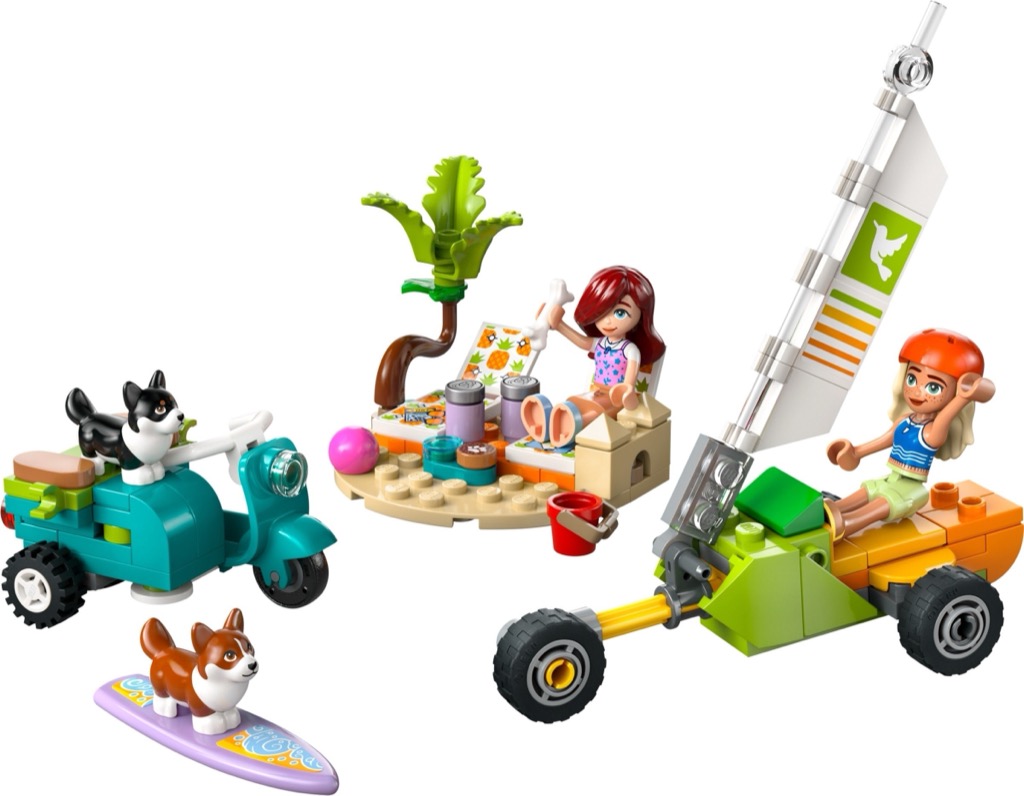เลโก้ LEGO Friends 42641 Surfing Dogs and Scooter Adventure