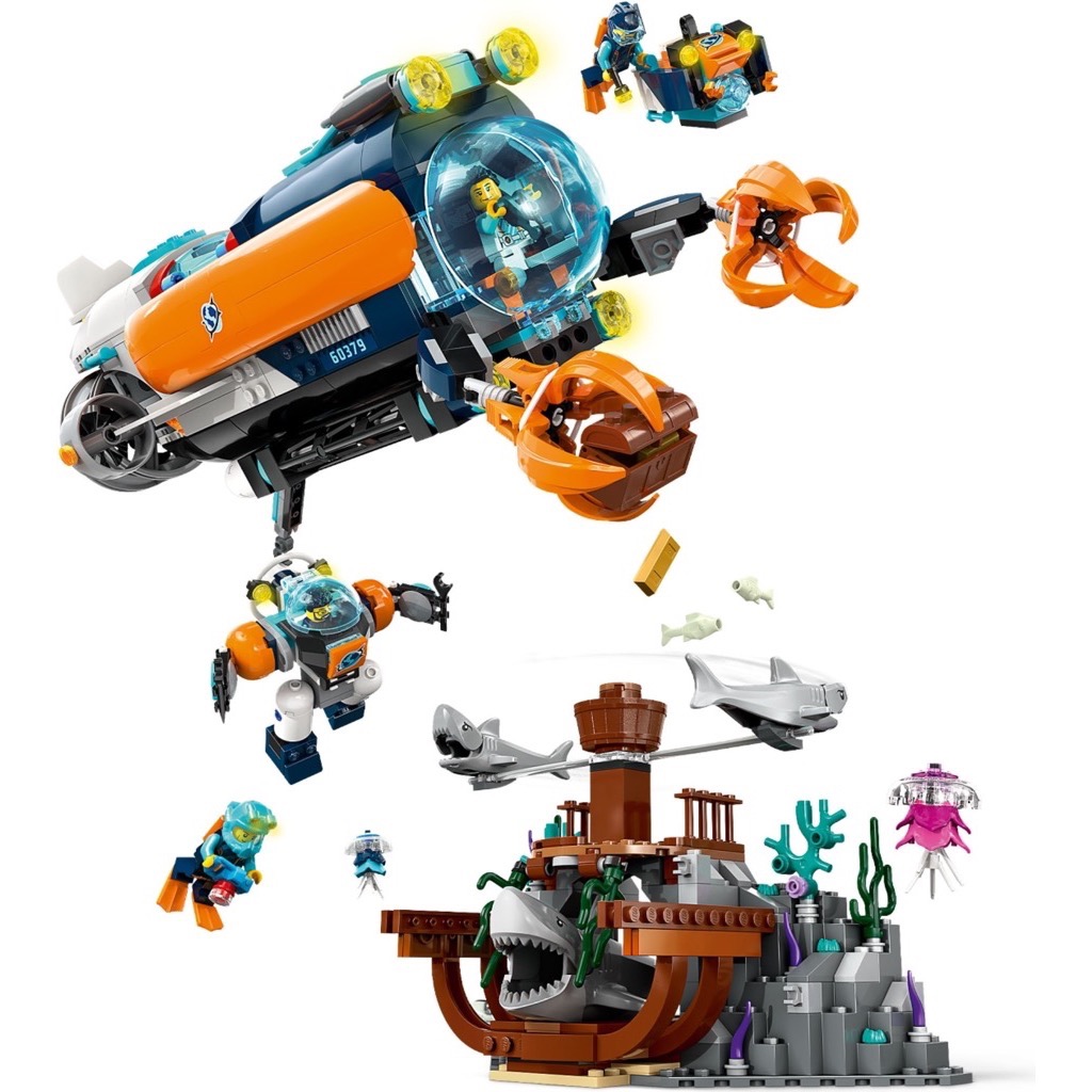 เลโก้ LEGO City 60379 Deep-Sea Explorer Submarine