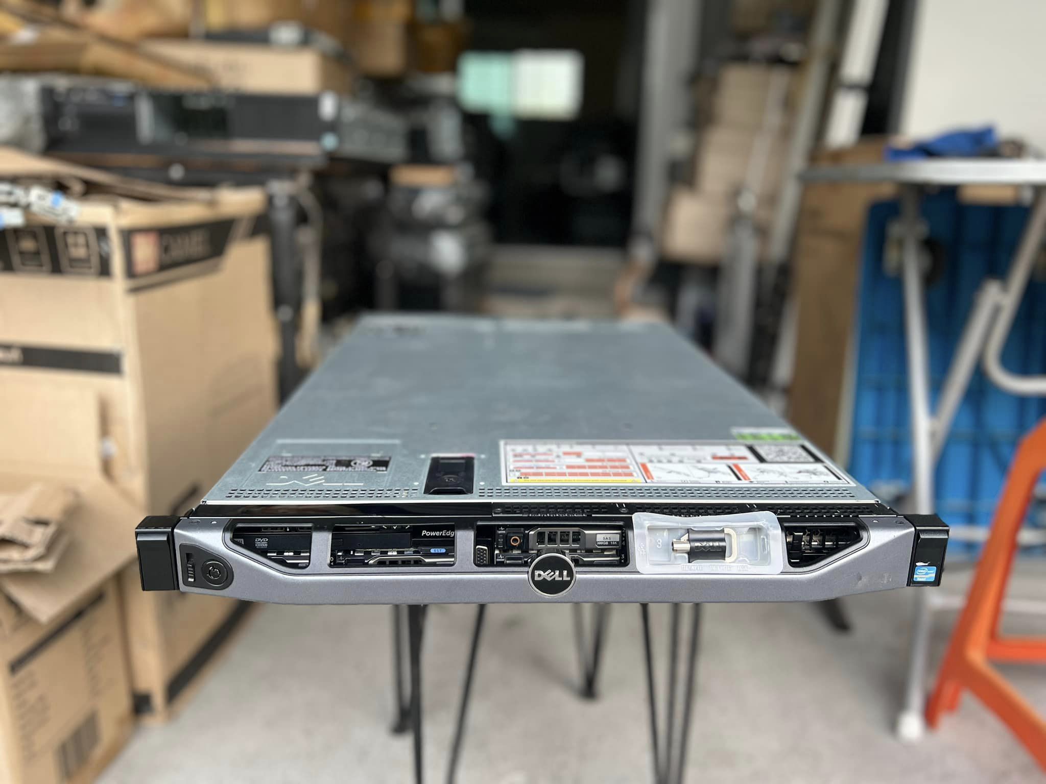 dell r620 server 2cpu 64gb 12cores เซิร์ฟเวอร์เดลมือสองพร้อมใช้งาน