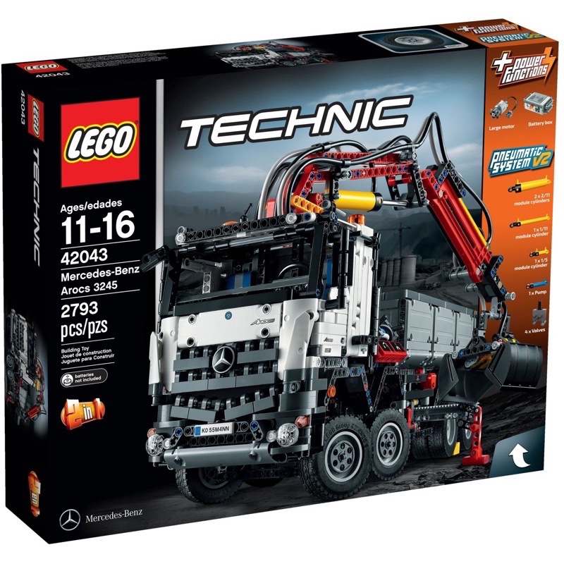 LEGO Technic 42043 Mercedes-Benz Arocs 3245 (Damaged Box)